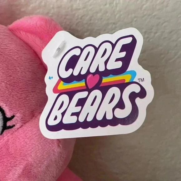 🆕Care Bears Pink Cheer Bear Soft Plushie 12”🆕 - Picture 7 of 8